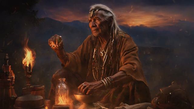 INTENSE Fireside Shaman Meditation🔥 Drum & Chant TRANCE | #drumming #chanting #meditationmusic смотреть онлайн