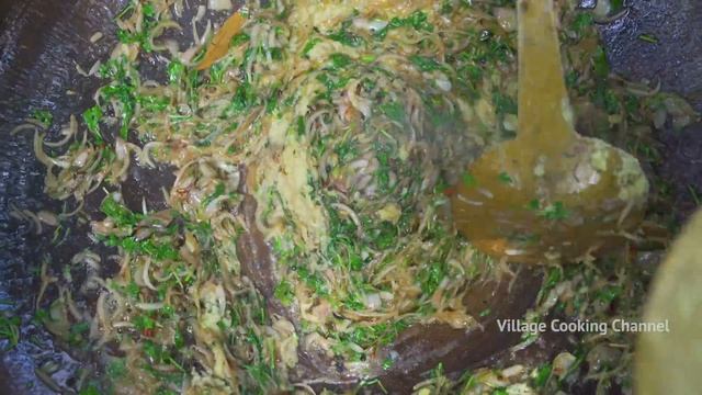 JACKFRUIT MUTTON | Raw Jackfruit Mutton Gravy Cooking in Village | Spicy Mutton Recipe Mutton Curry смотреть онлайн