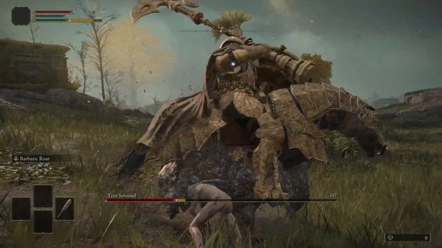 Elden Ring - Tree Sentinel - Wretch Level 1 - No Items / No Weapon Upgrades смотреть онлайн