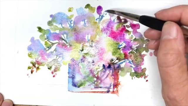 LooseWatercolours.com Beginners 'Square Florals' with Andrew Geeson смотреть онлайн