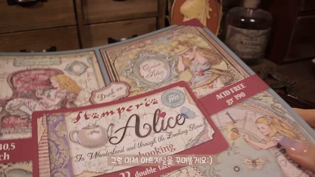 ASMR 해외아트저널 Stamperia 국내판매 플라잉캔디🍭 다꾸도 함께해요. Scrapbooking Journaling Mixed Media 빈티지 다꾸 смотреть онлайн
