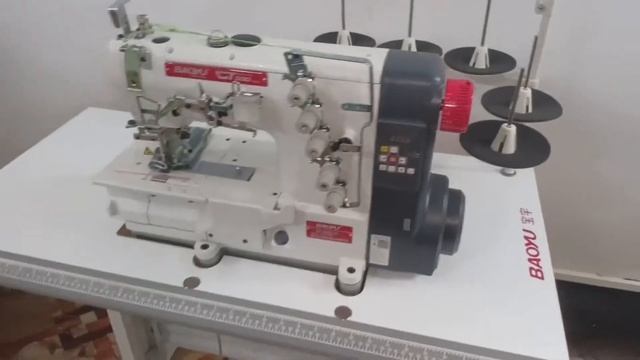 BAOYU Machinery - DD Flatlock sewing machine - GT-500D-01 смотреть онлайн