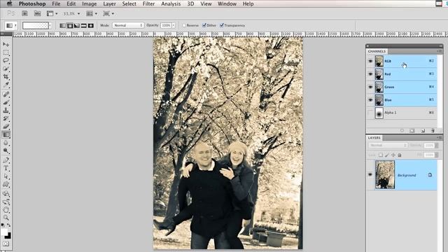 Photoshop Tutorial (dansk): Tilt-shift effekt смотреть онлайн