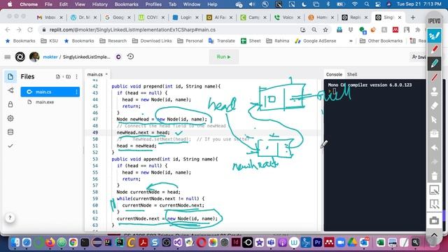 L11 CS4306S03F21 Reviewed Linked Lists, Stack, Queue, and Binary Search Tree Data Structures смотреть онлайн