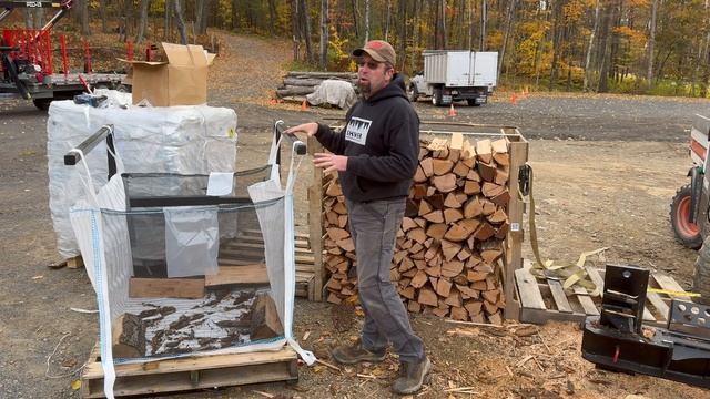 1/6 cord firewood bag, Mini-Me "Log Lift" bag смотреть онлайн