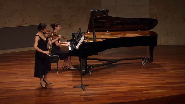 Prokofiev's Violin Sonata No. 1 in F MInor, Op. 80 I. Andante assai RossoRose Duo смотреть онлайн