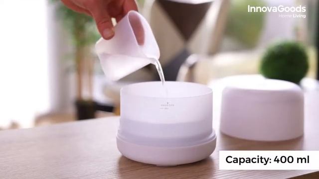 HUMIDIFICADOR DIFUSOR DE AROMAS CON LED MULTICOLOR смотреть онлайн