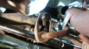 Замена гофры глушителя Лада Ларгус своими руками.