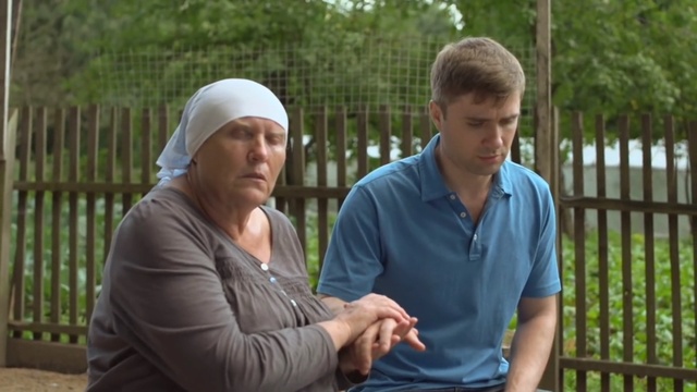 Баба Нина слепая