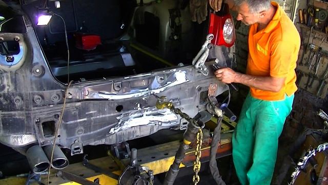 VOLKSWAGEN PASSAT B6 . Кузовной ремонт . смотреть онлайн