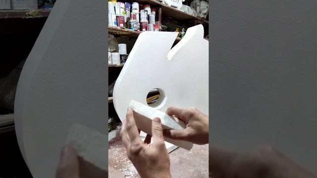 Армирование и покраска пенопласта. Буквы фигуры из пенополистирола. смотреть онлайн