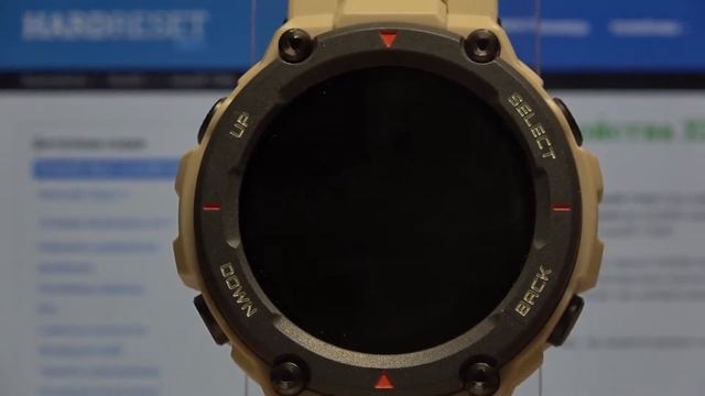 Принудительая перезагрузка XIAOMI Amazfit T Rex. Что делать если XIAOMI Amazfit T Rex зависли? смотреть онлайн