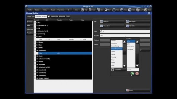BaconBits - Hog 4 OS 3.9 Fixture Builder