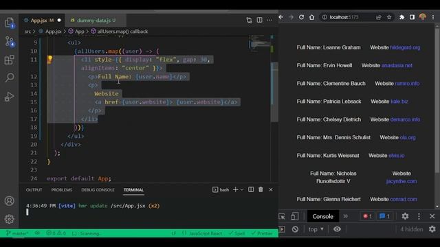 Sabi React Rendering Lists in Naija Pidgin смотреть онлайн