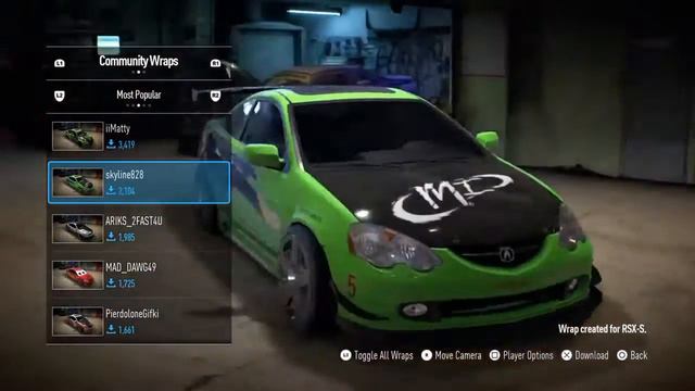 Need For Speed 2015 | FWD Drift Car | Acura RSX-R смотреть онлайн