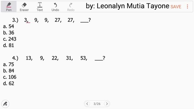 NUMBER SERIES | NUMBER SEQUENCE смотреть онлайн