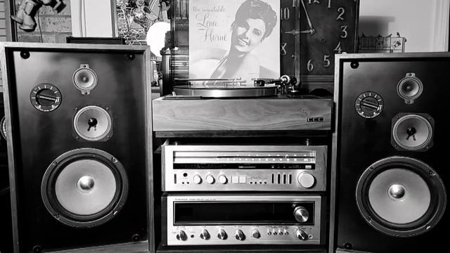 Old Fashioned Love. Lena Horne. Phil Moore & His Orchestra. LP Record. Vintage JVC 5321 Speakers. смотреть онлайн