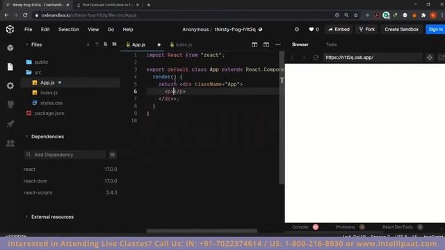 React Tutorial For Beginners [ReactJS] | ReactJS Course | ReactJS For Beginners | Intellipaat смотреть онлайн