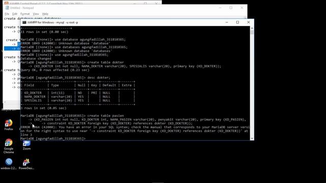 cara membuat database dan juga foreign key di mysql xampp control panel || PASTI BISA!!! смотреть онлайн