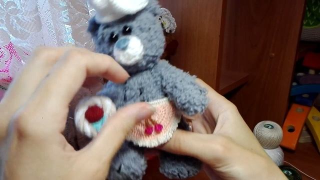 Вязание за стеклом. Этап 2. Готовая работа. смотреть онлайн