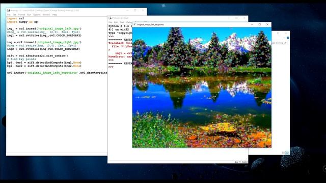 OpenCV panorama image stiching tutorial #part 1 смотреть онлайн