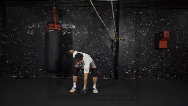 Рывок одной гантели с пола в стойку ( Dumbbell Power Snatch One Arm ) смотреть онлайн