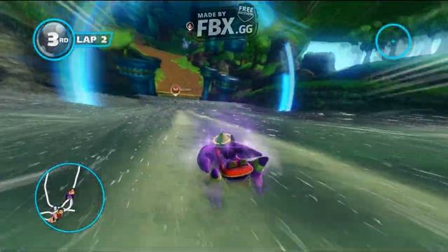 Sonic & All Stars Racing Transformed - All Star Moves (PC) смотреть онлайн