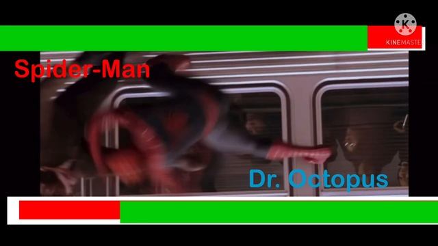 Spider-Man Vs Dr. Octopus Train Fight Scene with Healthbars! (Spider-Man 2) смотреть онлайн