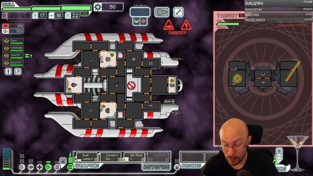FTL Multiverse, Hard mode, WITH pause! Ecto 1, 3rd run смотреть онлайн