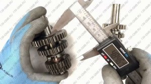 Валы КПП двигателя 139FMB 50-110 сс под роликовый подшипник (сепаратор) - обзор, замеры | 139-QMB.R
