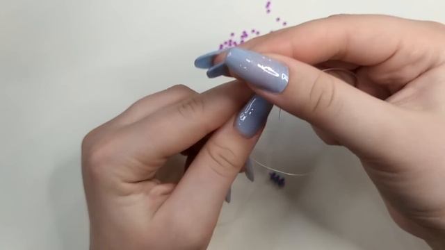 Как легко плести красивое колечко из бисера крестиком за 10 минут смотреть онлайн