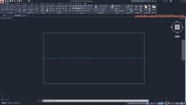 AutoCAD Mechanical Tutorial for Beginners - 1 смотреть онлайн