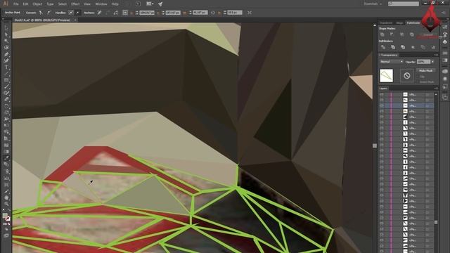 CS:GO LowPoly Dust2 - Speed art (#Illustrator, Photoshop) смотреть онлайн