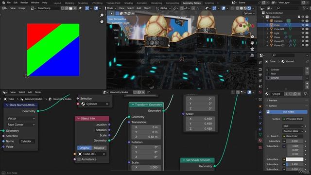209 - Edge to Face Groups Node смотреть онлайн