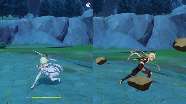 Dendro Element: Lumine VS. Aether [Genshin Impact] смотреть онлайн