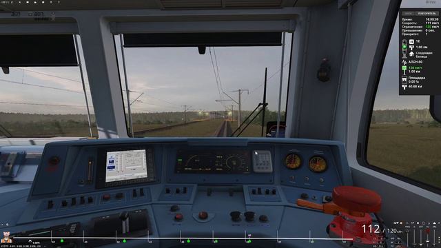 Trainz 19 , Юго - Западная магистраль , ТЭП70бс смотреть онлайн