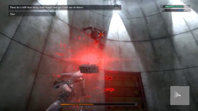 NieR Replicant: Halua Boss Fight/ Emil Transformation смотреть онлайн