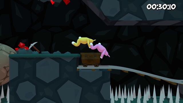 СГОРЕЛ В ЭТОЙ ТУПОЙ ИГРЕ! | УГАР в Super Bunny Man смотреть онлайн