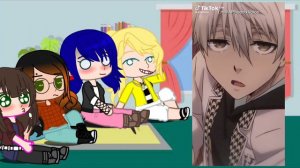 Реакция ЛБиСК на парня Маринетт как Наги Сейширо//KITE//Заказ