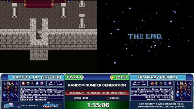 Random Number Generation - Final Fantasy IV Free Enterprise Edition смотреть онлайн
