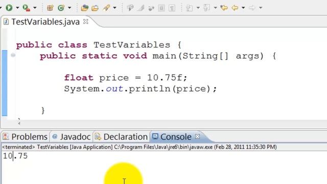 Java Variables - Part 2 of 2 смотреть онлайн