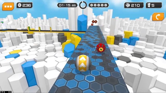 GYRO BALLS - All Levels NEW UPDATE Gameplay Android, iOS #172 GyroSphere Trials смотреть онлайн
