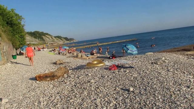ДЕДЕРКОЙ 16 ИЮЛЯ ОБЗОР ПЛЯЖА С ЛЕВА
