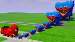 Большой и маленький Хагги-Вагги ПРОТИВ Человека-паука