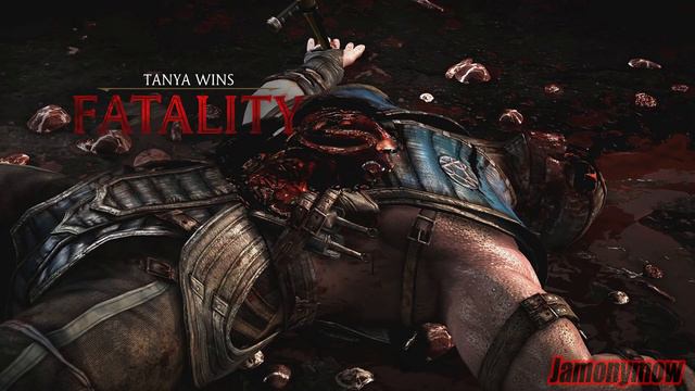 Mortal Kombat X Fatalities Skin Tanya Blood Wich смотреть онлайн