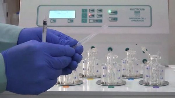 Вертикальная диффузионная ячейка Electrolab EDC-07|Исследование трансдермальных препаратов.