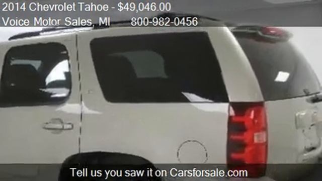 2014 Chevrolet Tahoe LT 4x4 4 Door - for sale in Kalkaska, M смотреть онлайн