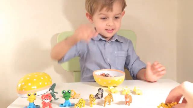 Энимал Плэнет /Animal Planet / коллекция зверей /Kinder Surprise Eggs With Toys