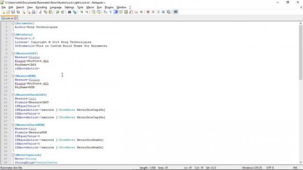 Rainmeter Tutorial and Create your own Rainmeter Skin