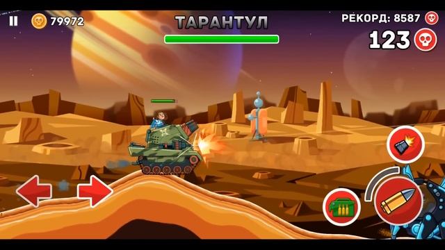 БОСС ТАРАНТУЛ против ВСЕХ 22 ТАНКОВ в игре Hills of Steel смотреть онлайн
